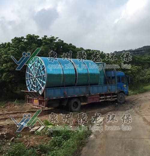 臥式不銹鋼水箱運輸 臥式不銹鋼水箱運輸